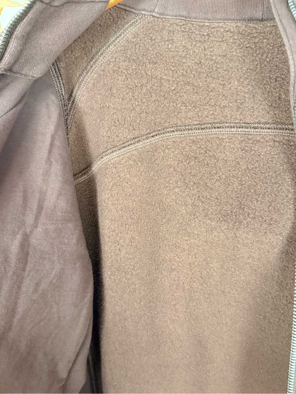 Lululemon Scuba Full-Zip Hoodie Espresso Size 10 - Picture 7 of 7